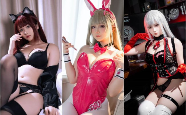 屿鱼 少女Cos完整写真合集54套-66COS