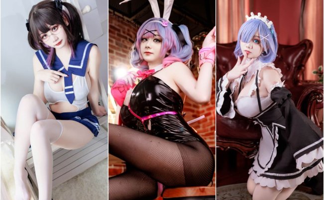 阿雪雪(阿雪喵yuki) Cosplay合集17套下载-66COS