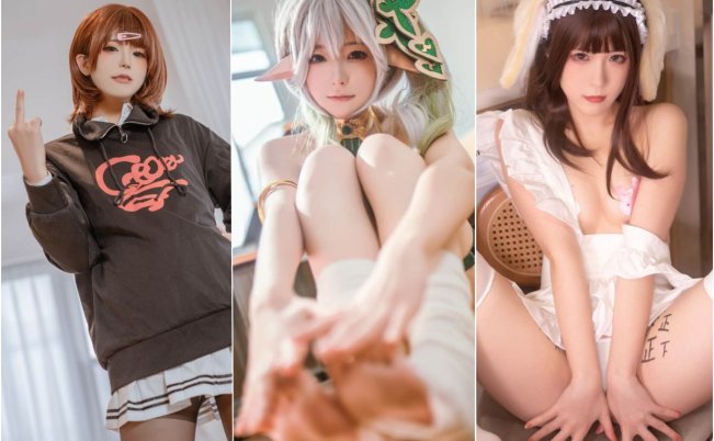 Quan冉有点饿(拖拉大王) 最全写真合集 35套-66COS