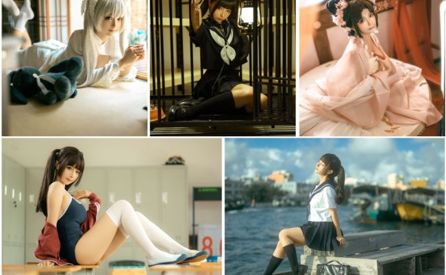 蠢沫沫 全网最全写真合集收录384套-66COS