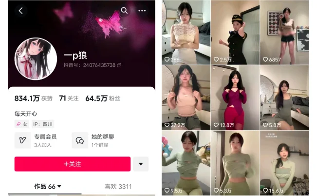 1p狼(狼狼喵/钰钰) – 微密圈视频写真合集 24期-66COS